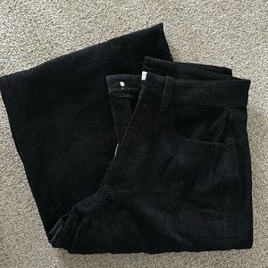 12th tribe courderoy wide leg pants